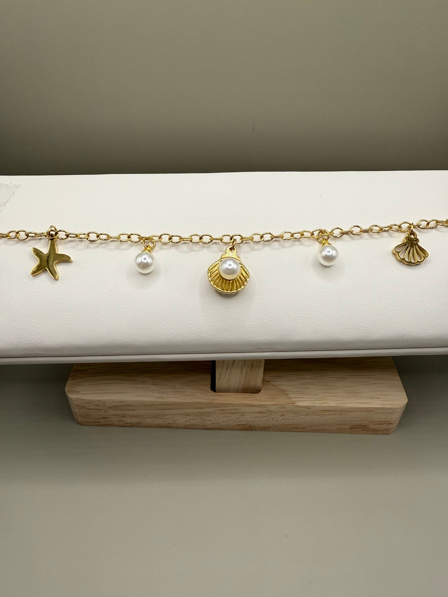 Bracelet coquillage étoile