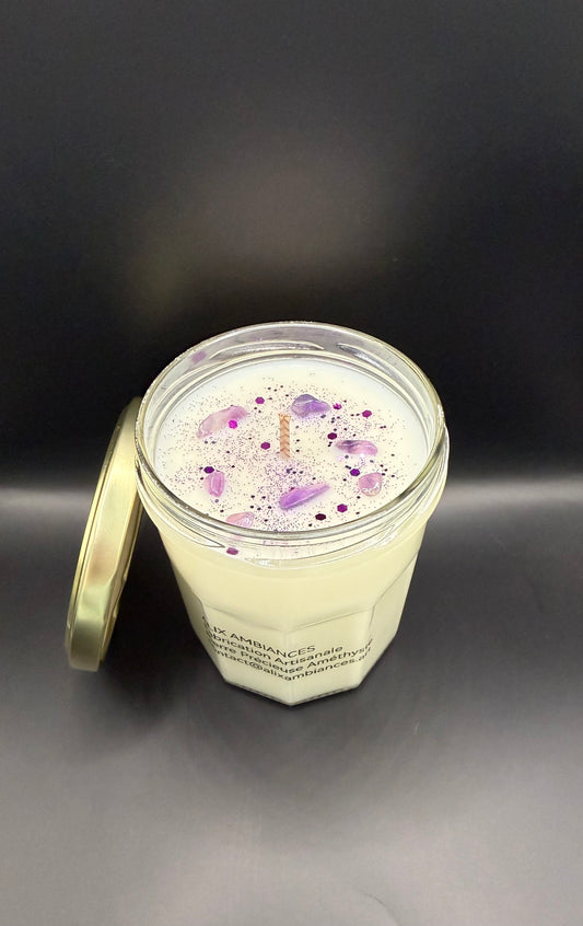 Bougies pierres précieuses