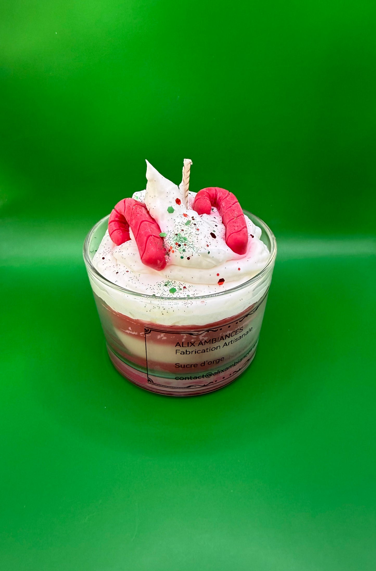 Bougie chantilly Sucre d’orge